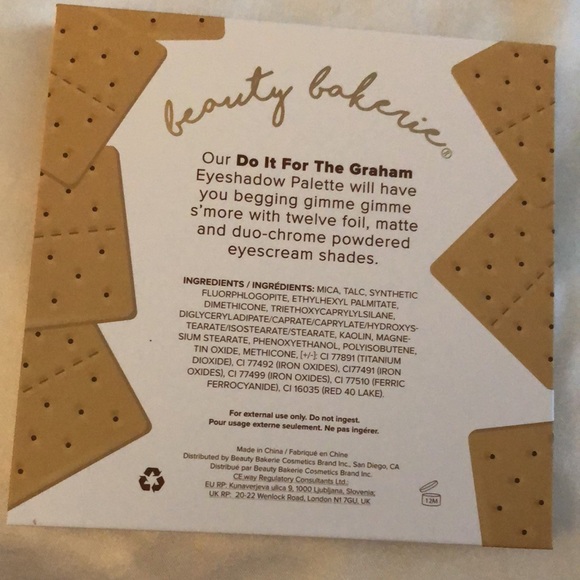 Beauty Bakerie Do It For The Graham 12 Pan Eyeshadow Palette 9.6g NIB - Picture 10 of 12